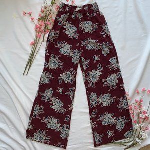 Abercrombie and Fitch Fabric Wide Leg Pants